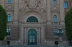 budynek Parlamentu Szwedzkiego