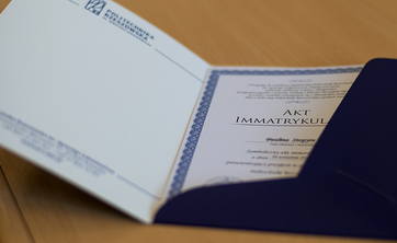 Immatrykulacja 2026