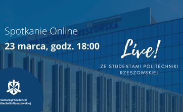 Live ze studentami Politechniki Rzeszowskiej