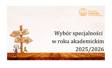 Wybór specjalności w r. ak. 2025/2026