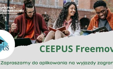 Plakat promujący program CEEPUS Freemover