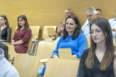 Uczestnicy posiedzenia Rady Gospodarczej WCh