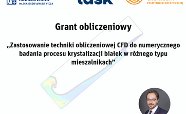 Grant obliczeniowy- dr inż. Bartłomiej Filip