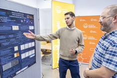 Od lewej: mgr inż. Bogdan Marczak; dr inż. Andrzej Łyskowski (członek Komisji Konkursowej),