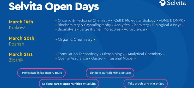 Harmonogram dni otwartych Selvita