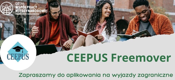 Plakat promujący program CEEPUS Freemover